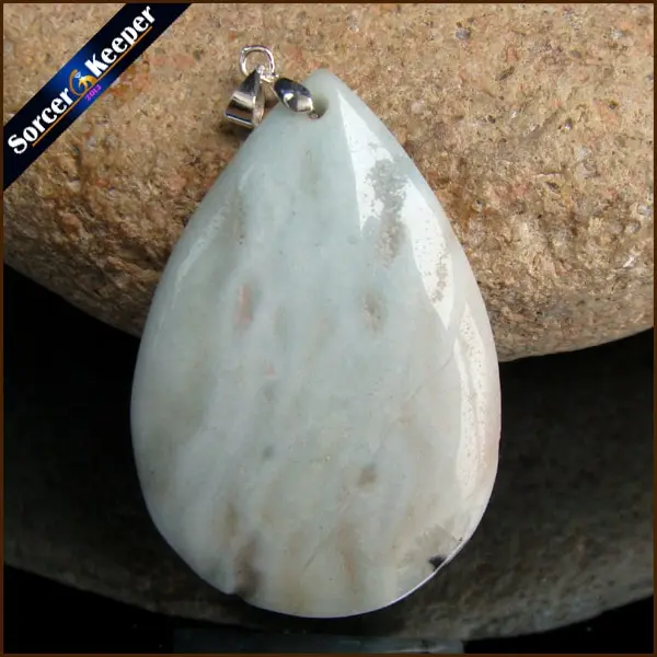 

Натуральные ювелирные изделия, винтажный стиль, мужское ожерелье, подвески, бусы, кабошон, Амазонит, кристалл, камень для изготовления ювелирных изделий HS181