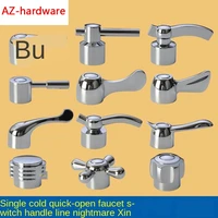 faucet handle switch handle accessories triangle valve small spout dish basin single cold quick open valvecore handwheel