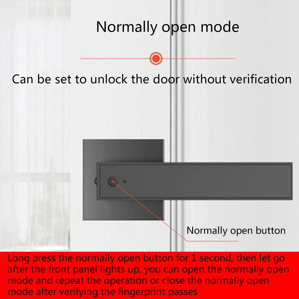 

Дверной смарт-замок 2-в-1 со сканером отпечатков пальцев и USB-интерфейсом