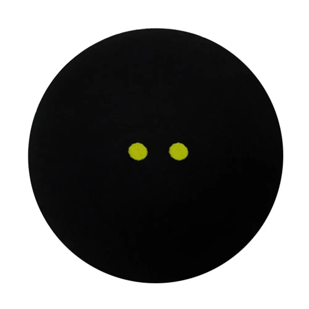 

1pcs Squash Ball Two-Yellow Dots Low Speed Sports Rubber Balls Professional Player Competition squash for Training Accessories