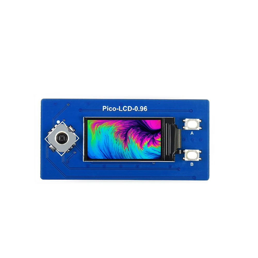 

Модуль ЖК-дисплея Waveshare 0,96 дюйма для Raspberry Pi Pico, цвета 65K RGB, 160 × 80 пикселей, интерфейс SPI