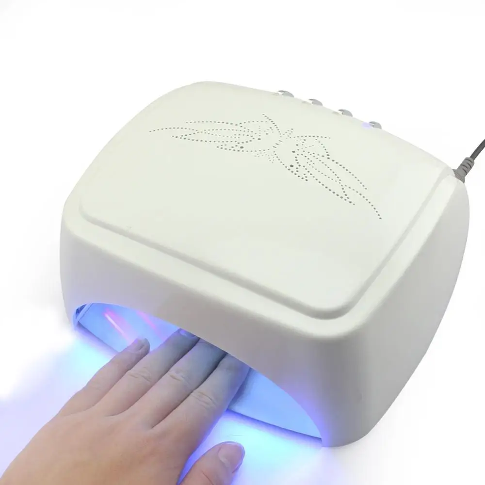 Сушилка для ногтей LKE 60 Вт CCFL СВЕТОДИОДНЫЙ УФ лампа Быстросохнущий Гель лак