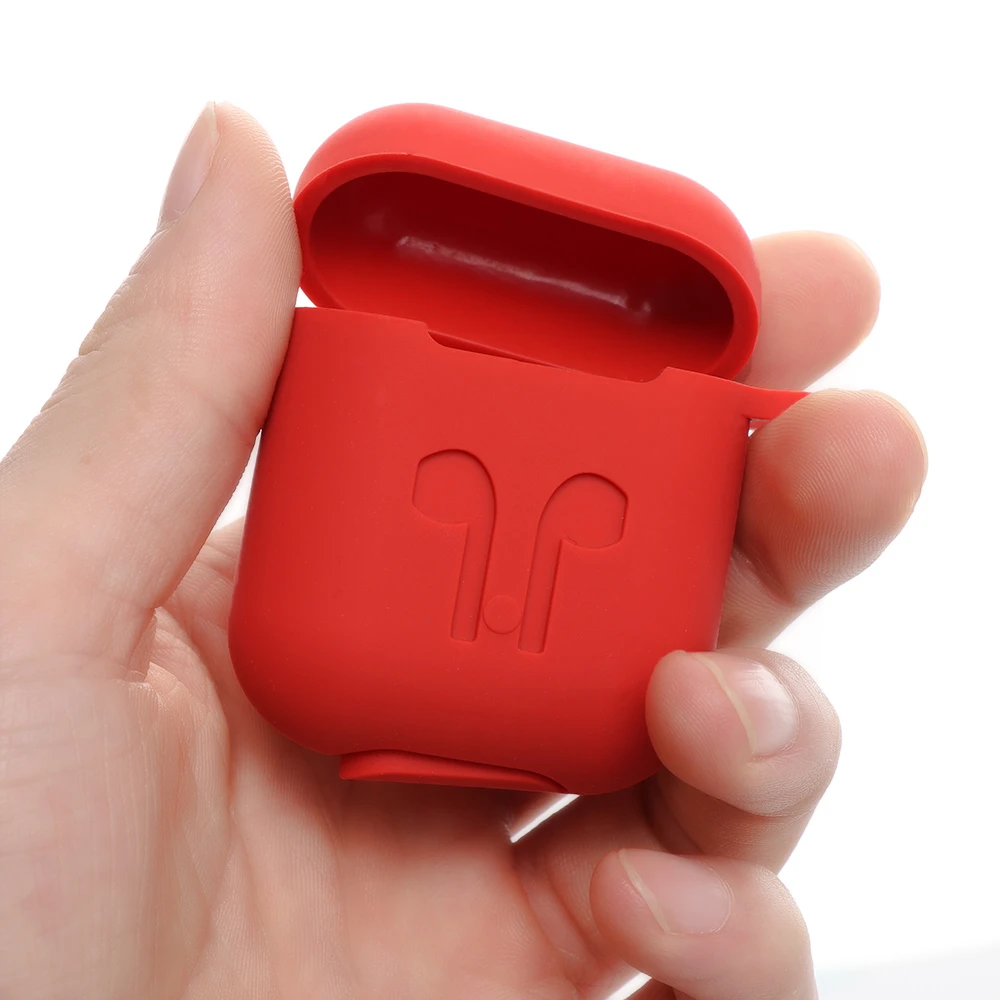 2/5PSC Довольно милый чехол для airpod 1 2 шкуры противоударный Apple Airpods