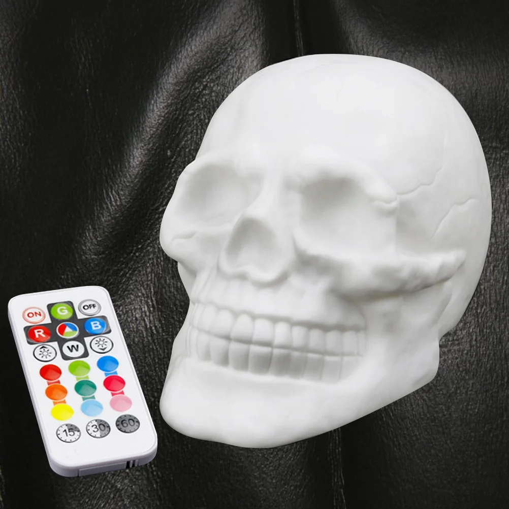 

Colorful Night Light LED Head Patting Lamp Decorative Desktop Light