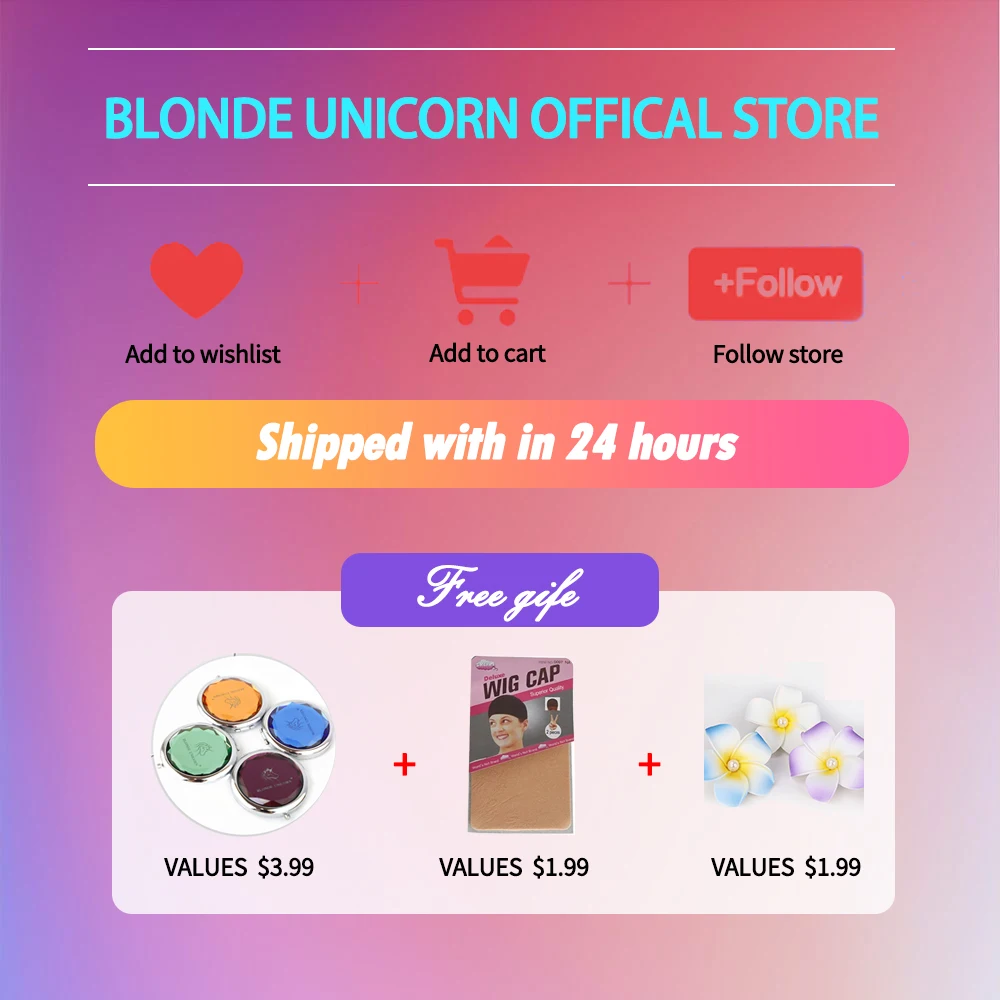 Длинные натуральные волнистые синтетические волосы блонд Единорог парики