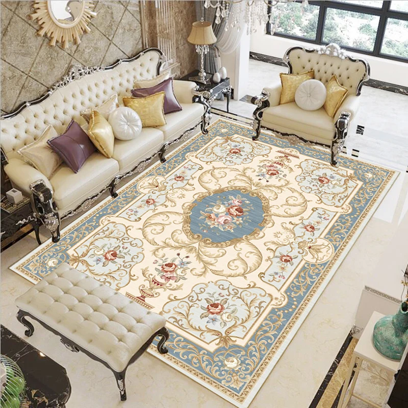 Современный ковер в европейском стиле большой для спальни скандинавский