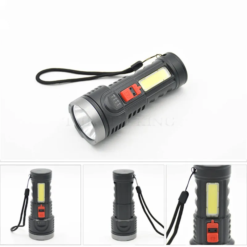 Фонарик Q5 карманный светодиодный фонарик 3 режима USB перезаряжаемый из