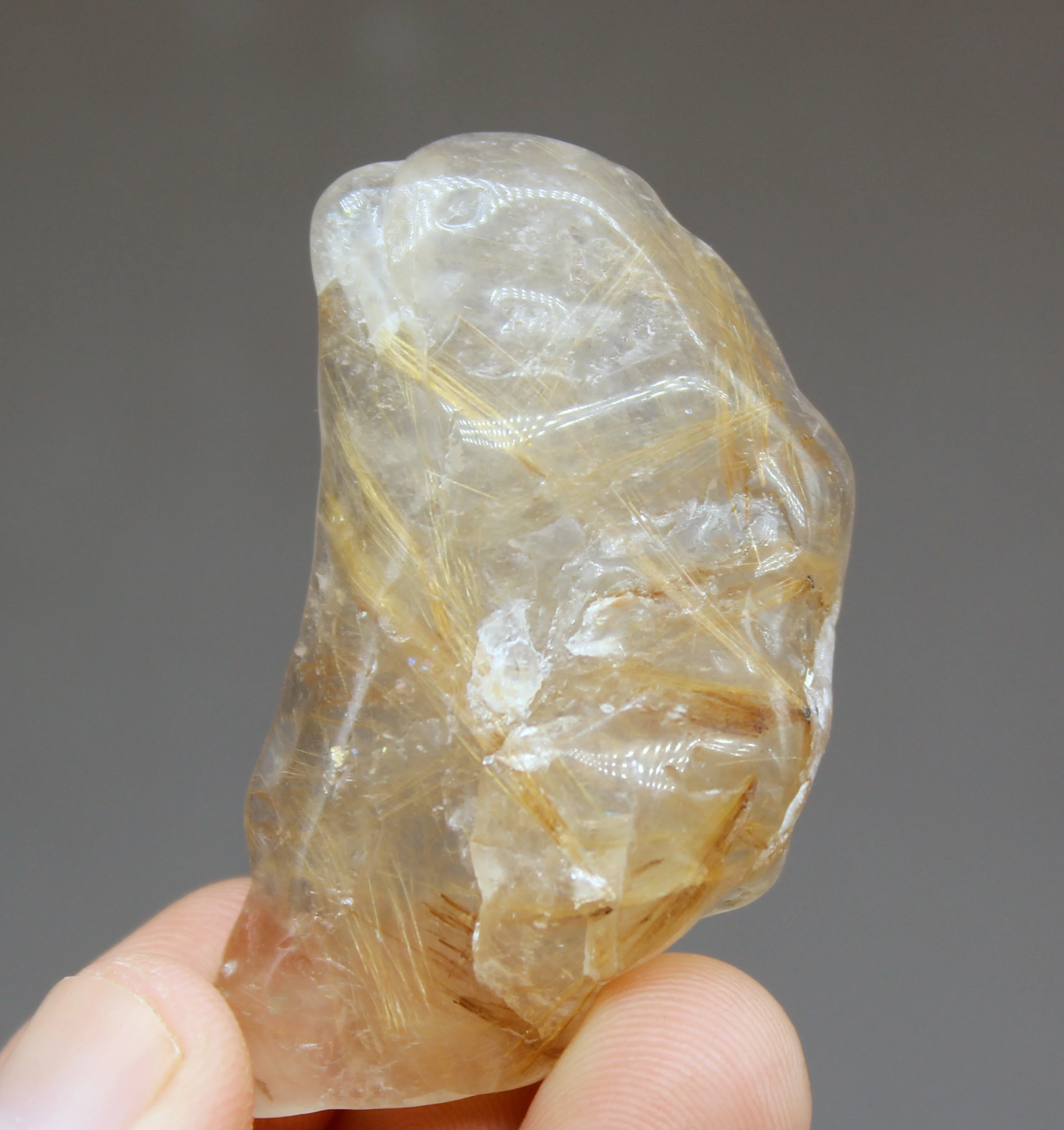 25 г натуральный кварц рутилированный минеральный образец камни и кристаллы