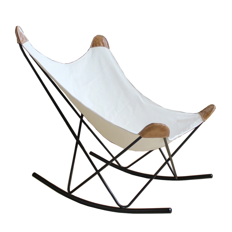 Living room coffee table recliner combination autumn and winter butterfly chair home lazy sofa balcony leisure |