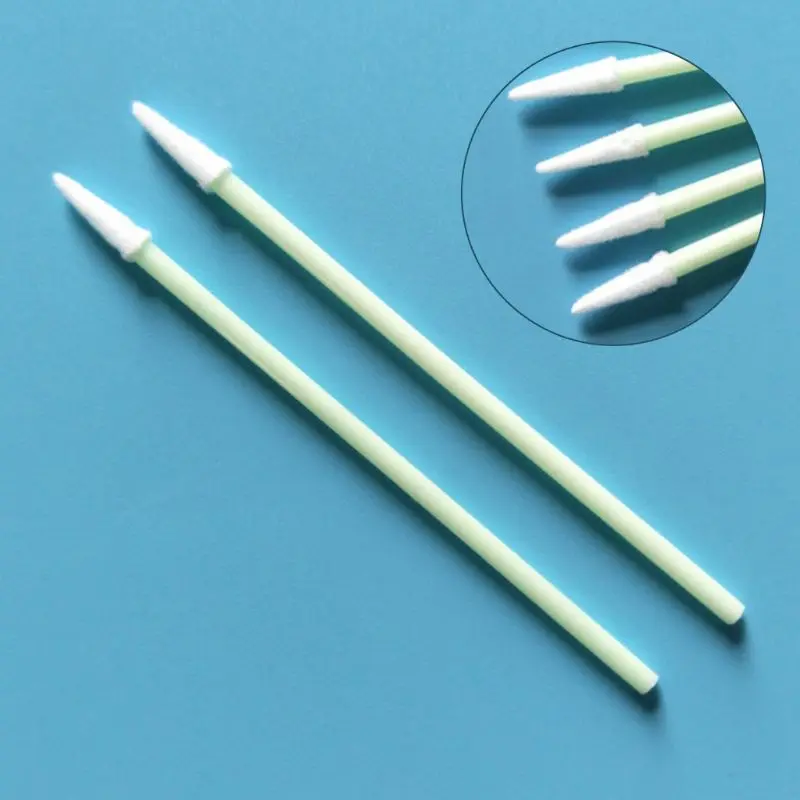 

100Pcs/Pack Pointed Tipped Foam Head Cleaning Swabs High Density Sponge Sticks for Inkjet Printer Camera Optical Lens
