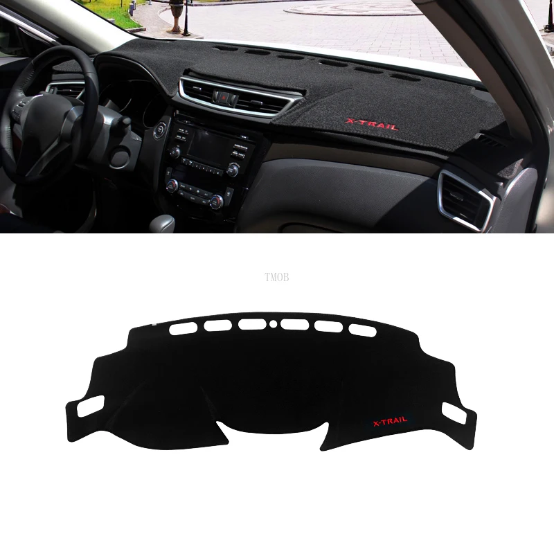 Автомобильный коврик для приборной панели Nissan Qashqai J11 X-trail X Tri T32 2014-2016 2017 2018 2019 -