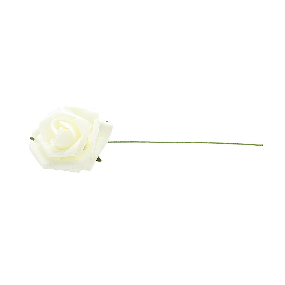 

10Pcs 4 Colors Artificial Rose Flowers Head Bride Decor Posy
