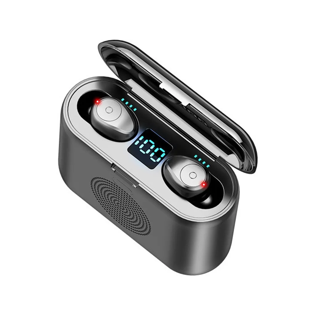 50 # Twins Touch Bluetooth 5 0 наушники Спортивная стерео Беспроводная гарнитура 6D динамик