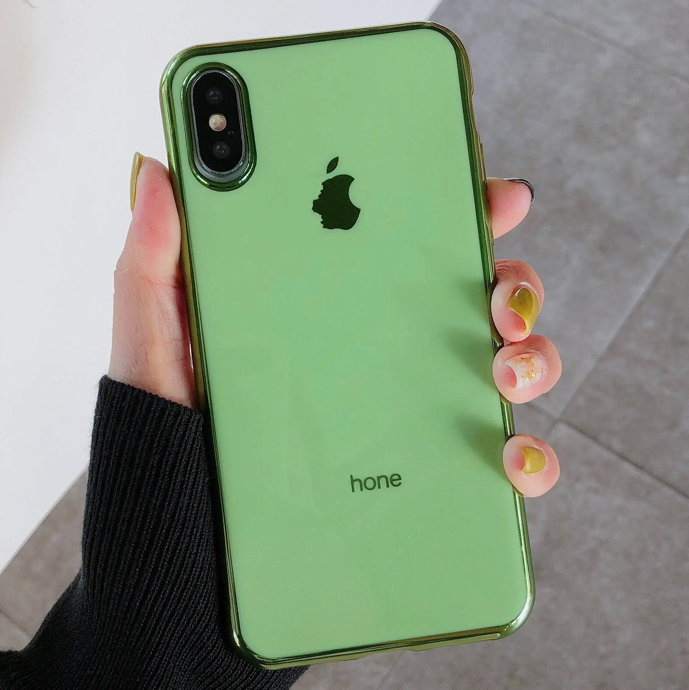 Модный мягкий из высокотемпературного полиуретана чехол для iPhone X Xs Max XR 8 7 6 6s Plus