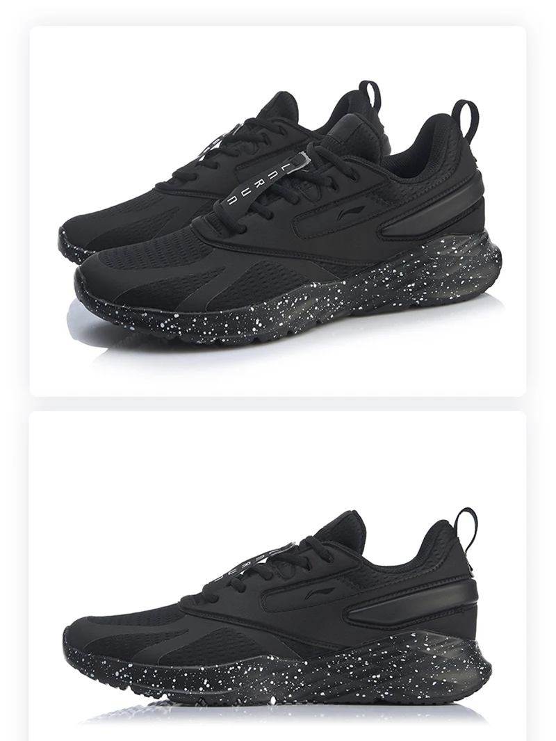 Li-Ning/мужские беговые кроссовки с подушкой для бега; дышащий светильник; Удобная подкладка; спортивная обувь для фитнеса; ARHP147 XYP945