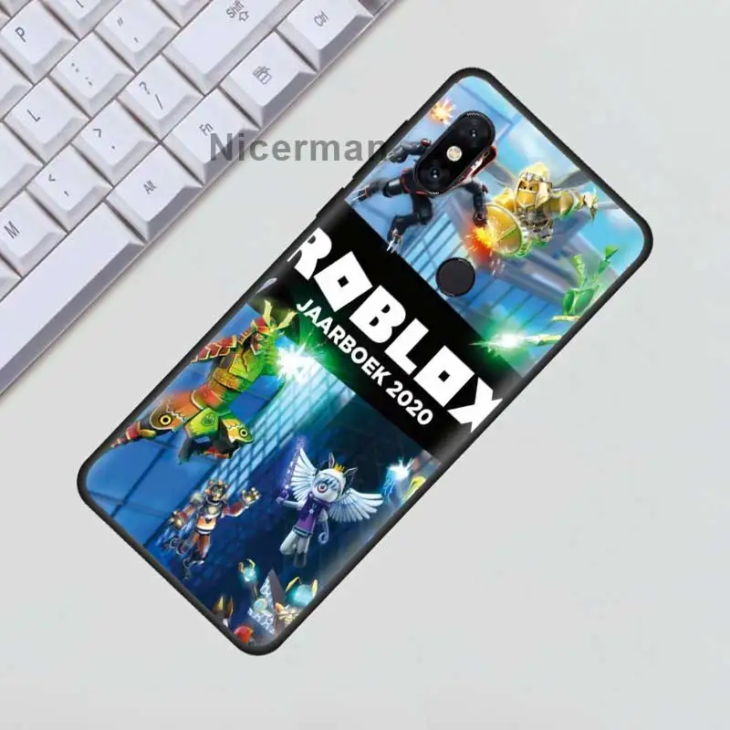 

Robloxes Game Case For Xiaomi Mi Poco X3 NFC M3 F1 Note 10 Pro 5G 9T Casing 10T CC9 9 SE 8 Lite Phone Coque Fundas
