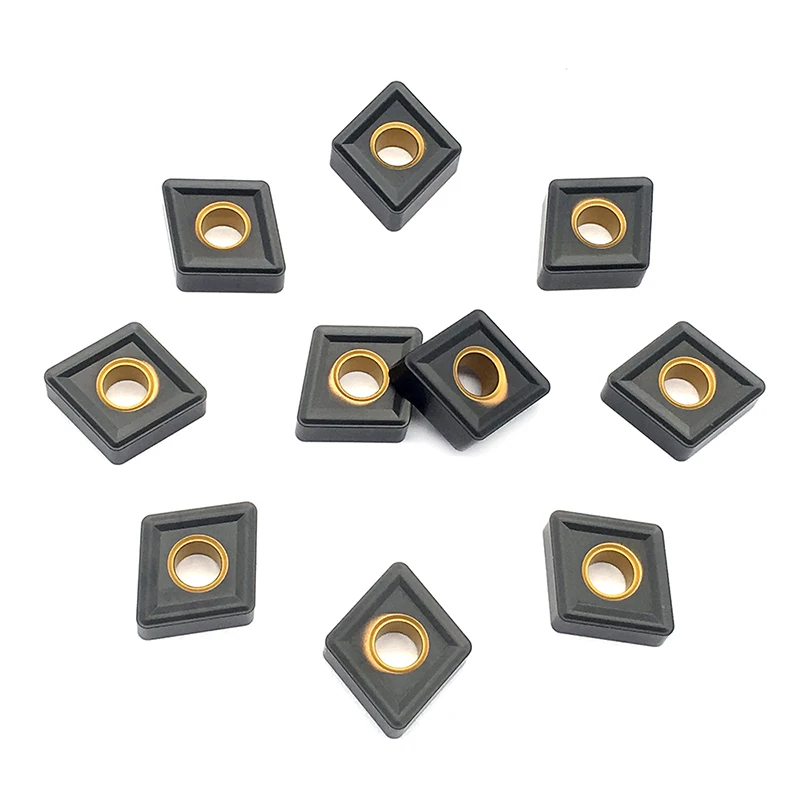 10PCS CNMG120412 KC3115 External Turning Tool Carbide Inserts High Quality CNC Blade CNMG 120412 Lathe Cutter For Cast Iron | Инструменты