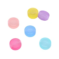 xuqian wholesale 20mm with jelly mixed color acrylic smiley face round beads for diy bracelet decoration b0252