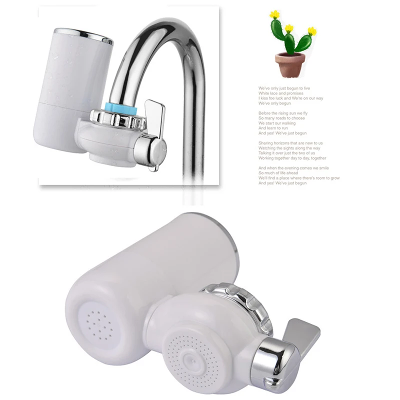 Кран фильтр для воды из нержавеющей стали уменьшает хлор высокий поток