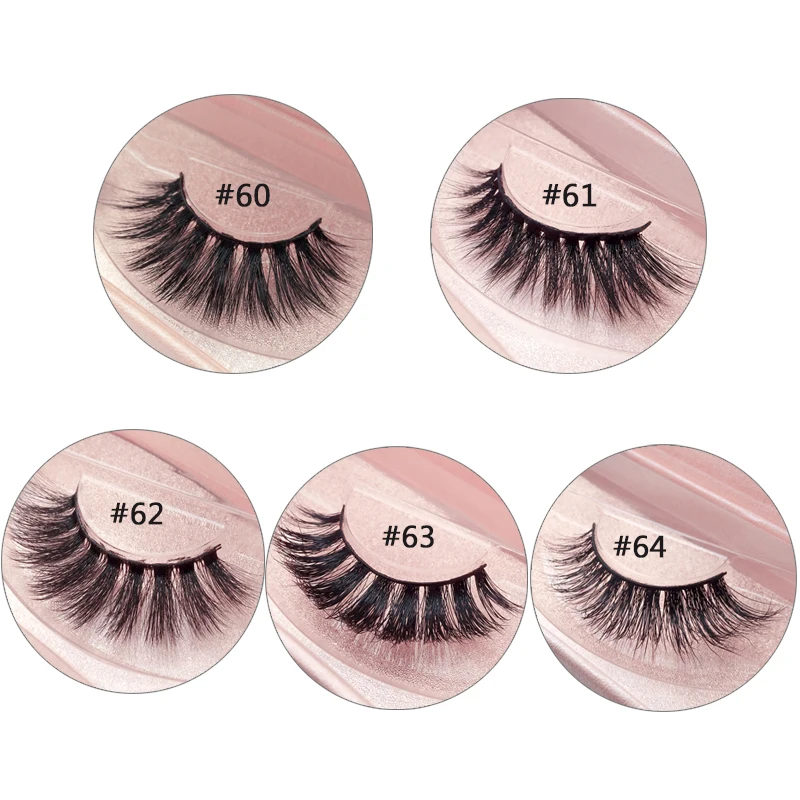 Драматические ресницы Макияж 3d норковые ручной работы пушистые искусственные