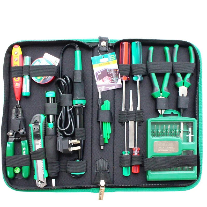 

LAOA 52pcs Electronic Repair Tools Set Within 32 in 1 Precise screwdrivers Electric Solder Iron Wire Cutter Utility Knife
