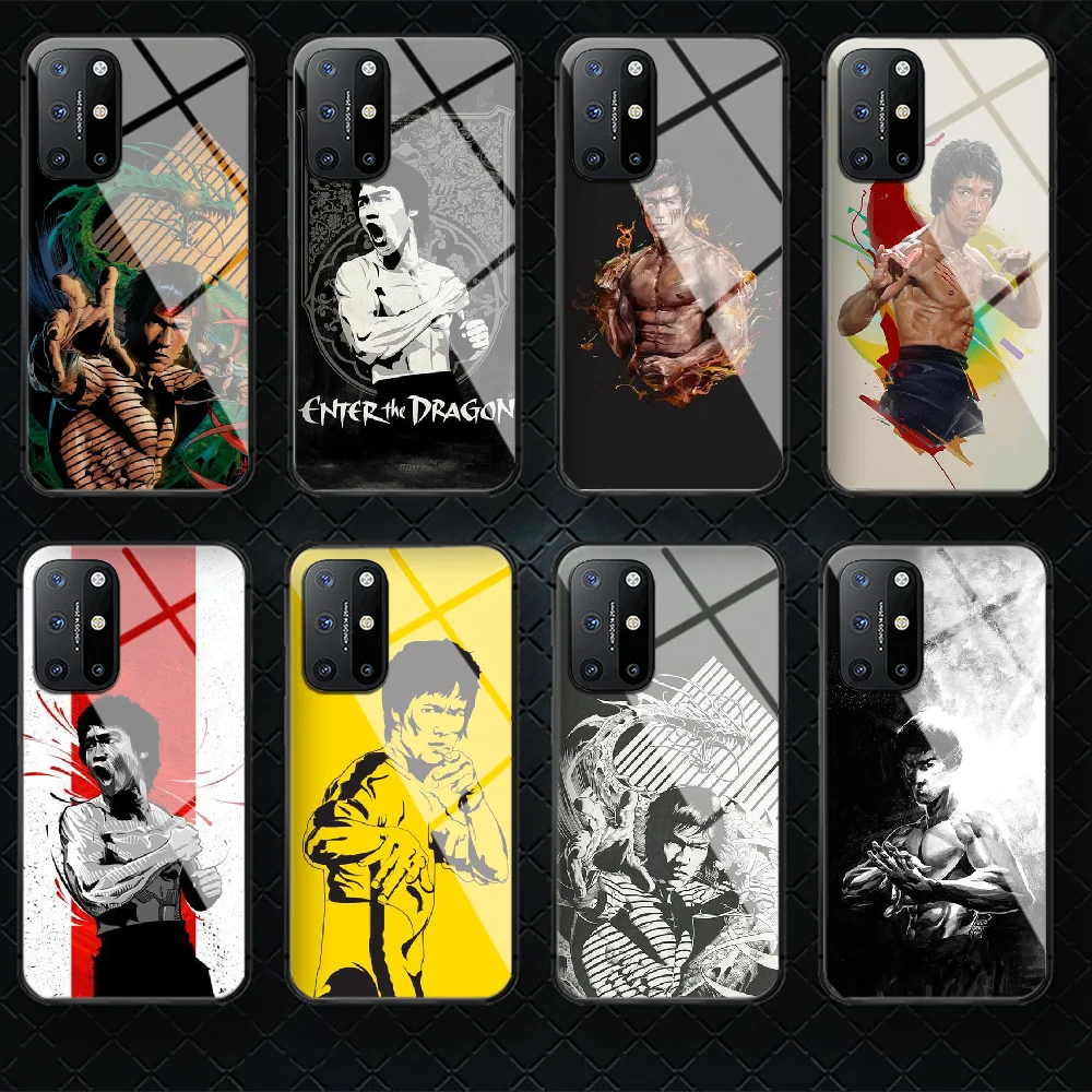 

Kung Fu Bruce Lee Tempered Glass Phone Case Cover For Oneplus Oppo Realme A53 Find X 2 3 5 6 7 8 9 T Pro Nord Gt Neo Pretty