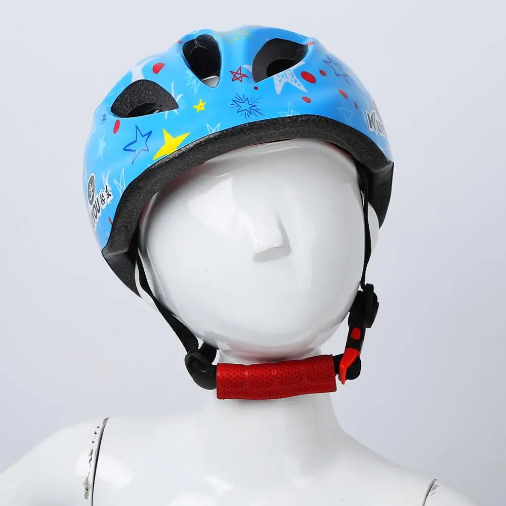 Детские велосипедные шлемы с принтом звезд и цветов для мальчиков