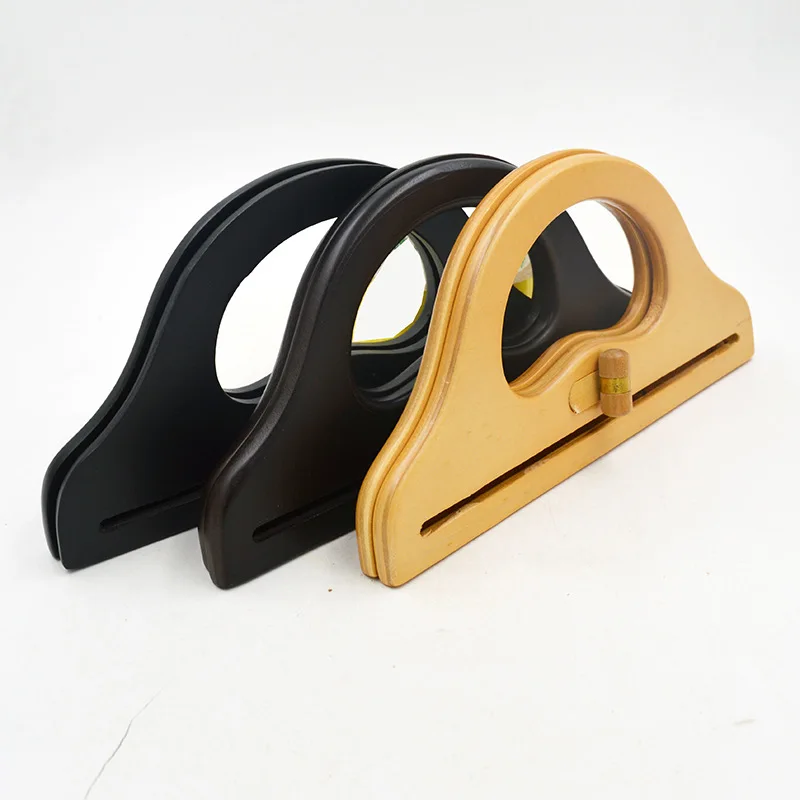 

Двухцветная деревянная сумка Рамка ручка ремень сумки аксессуары деревянные для сумок ручка китайская фабрика бамбуковая пластиковая сум...