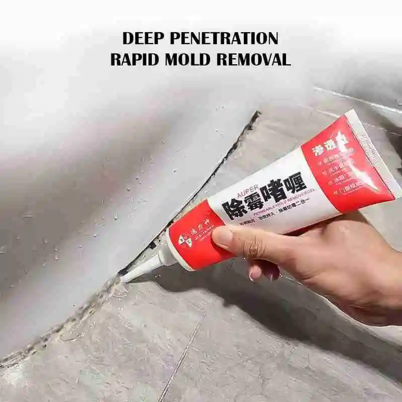 Мощное средство для удаления плесени гелевое пятен на стене кухне в ванной