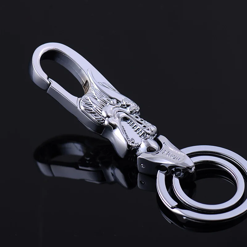 

Винтажные Классические Медные карабины в виде дракона, мужские брелоки с застежкой на талию, брелок в виде дракона Gifts S176