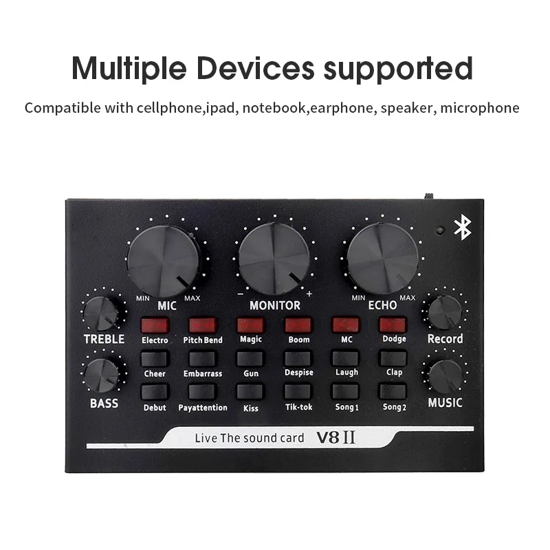 Конденсаторный микрофон BM800 профессиональный для записи с консольным