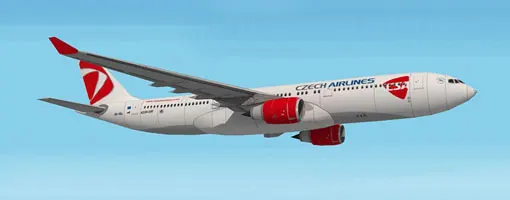 

1:72 1:100 Airbus A330-300 Airplane Paper Model Czech Airlines Civil Airliner Aircraft 3D Paper Model Children Educational Toys