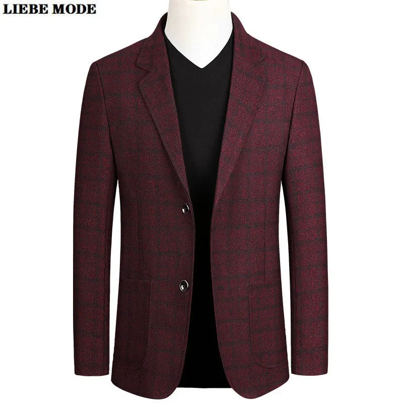 Мужской свадебный блейзер в британском стиле Весенний Деловой Повседневный