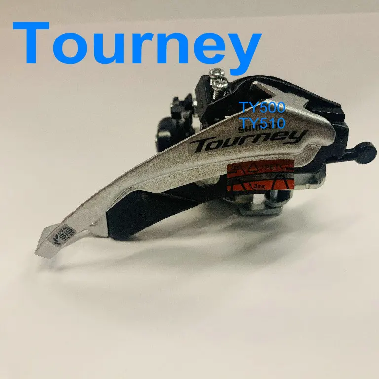 Tourney FD-TY500 FD-TY510 передний переключатель 6S 7S 8S MTB велосипедные переключатели горный
