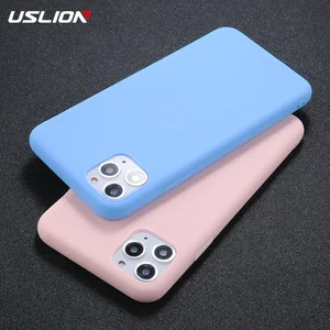 Чехол накладка USLION для Apple iPhone (iPhone 5-iPhone 11 Pro Max), 12 цветов