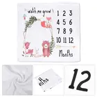 Одеяло для фотографирования новорожденных, 12 месяцев, P31B