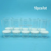 10pcs 30405060ml glass sintered crucibleglass sand core crucible filter with pore size g1 g5chemical laboratory equipment