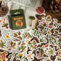 46pcspack kawaii cute forest sticker paper stickers marker book diary school stationery scrapbooking sl2432
