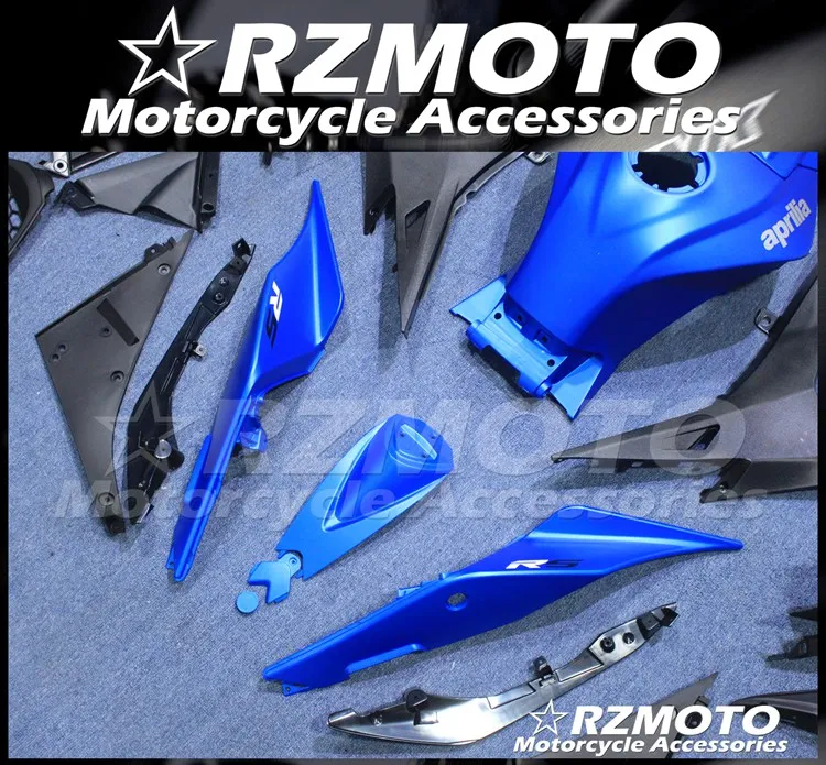 

Motorcycle New ABS whole Fairings kit Fit for Aprilia RS4 50 125 2012 2013 2014 2015 RS125 12 13 14 15 Custom blue matte