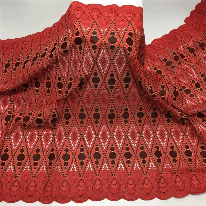 Африканская Хлопковая кружевная ткань 2020 Высококачественная швейцарская вуаль