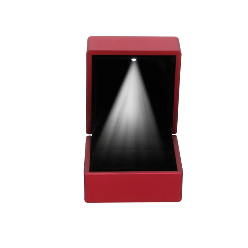 

LED Lighted Earring Ring Gift Box Wedding Engagement Ring Jewelry Display New