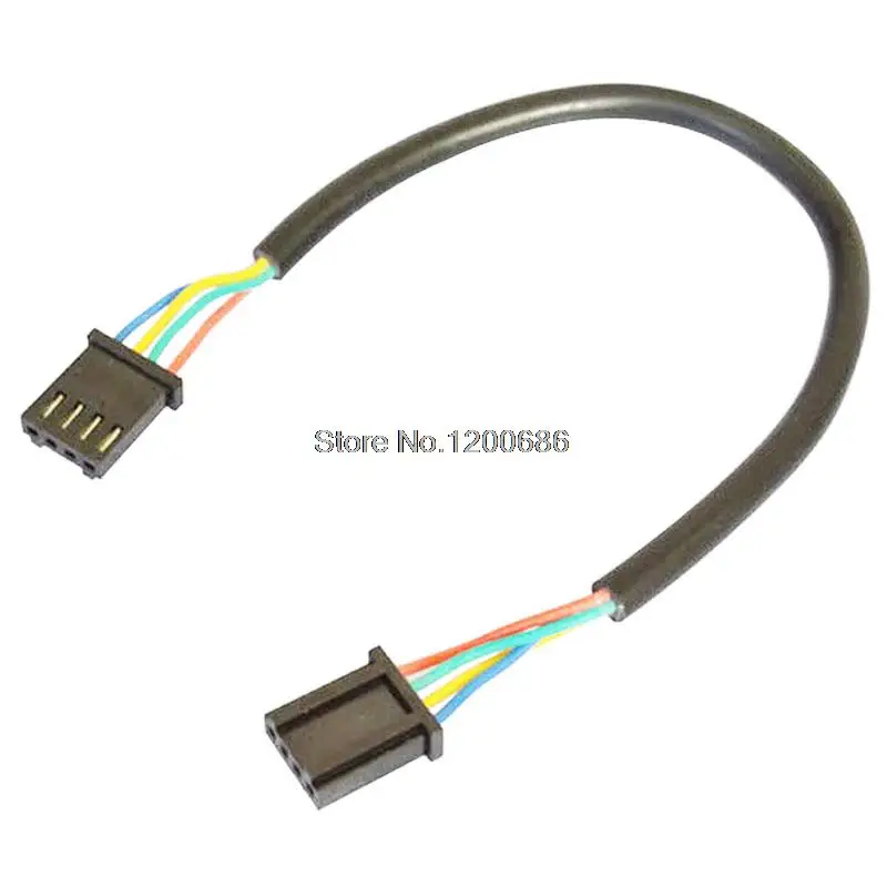 

20CM 22AWG AMP 280359 4 Rectangular Connectors 2.54mm Multi Core AMP Wiring Harness Car Digital Video Extension Cables
