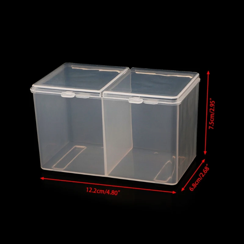 Коробка для хранения ватных тампонов стразы нейл арта контейнер инструментов| |