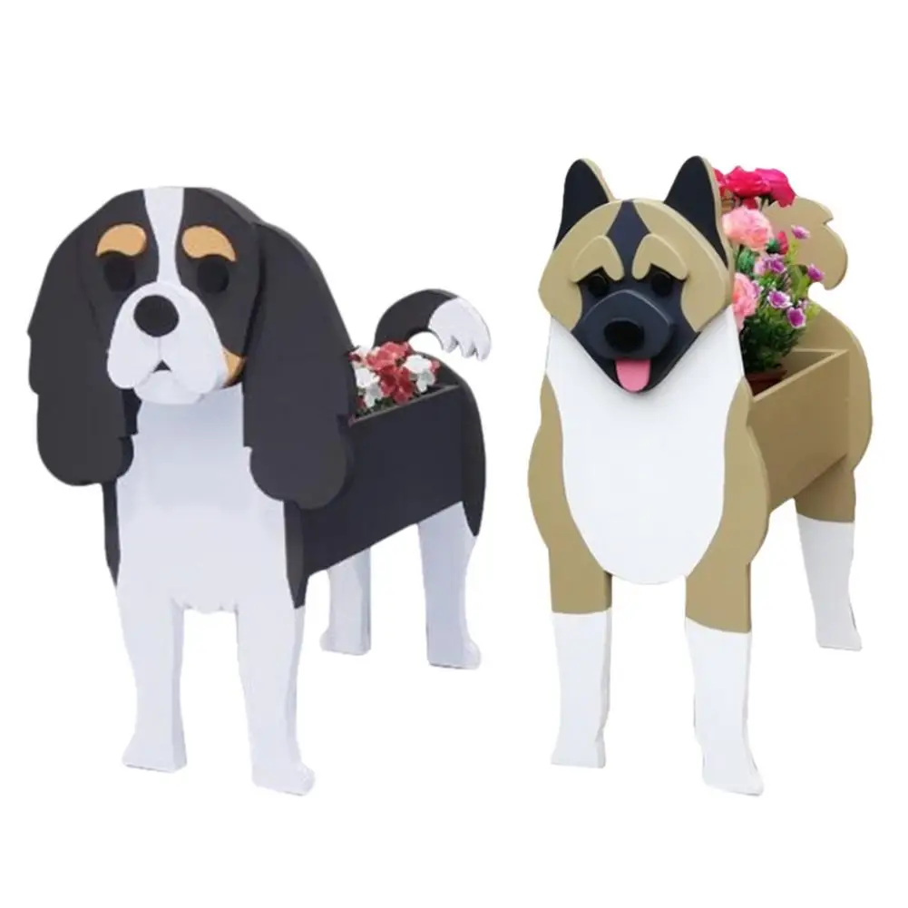 

Doggy Shape Decorative Flower Pot Animal Succulent Plant Pots