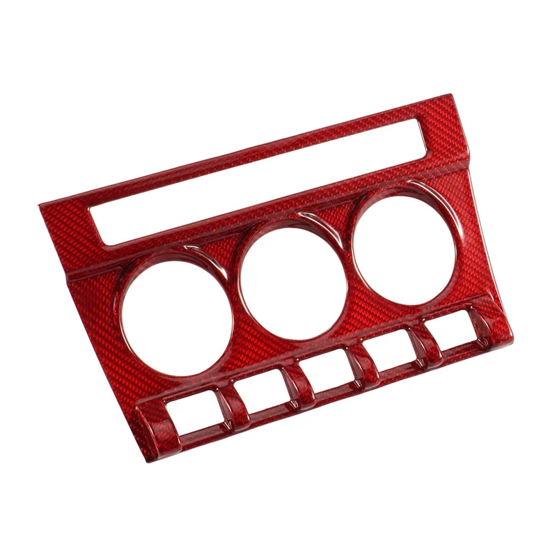 

Carbon Fiber for Subaru BRZ Toyota 86 AC Warning Light Dashboard Switch Panel Central Multimedia Cover Interior Trim