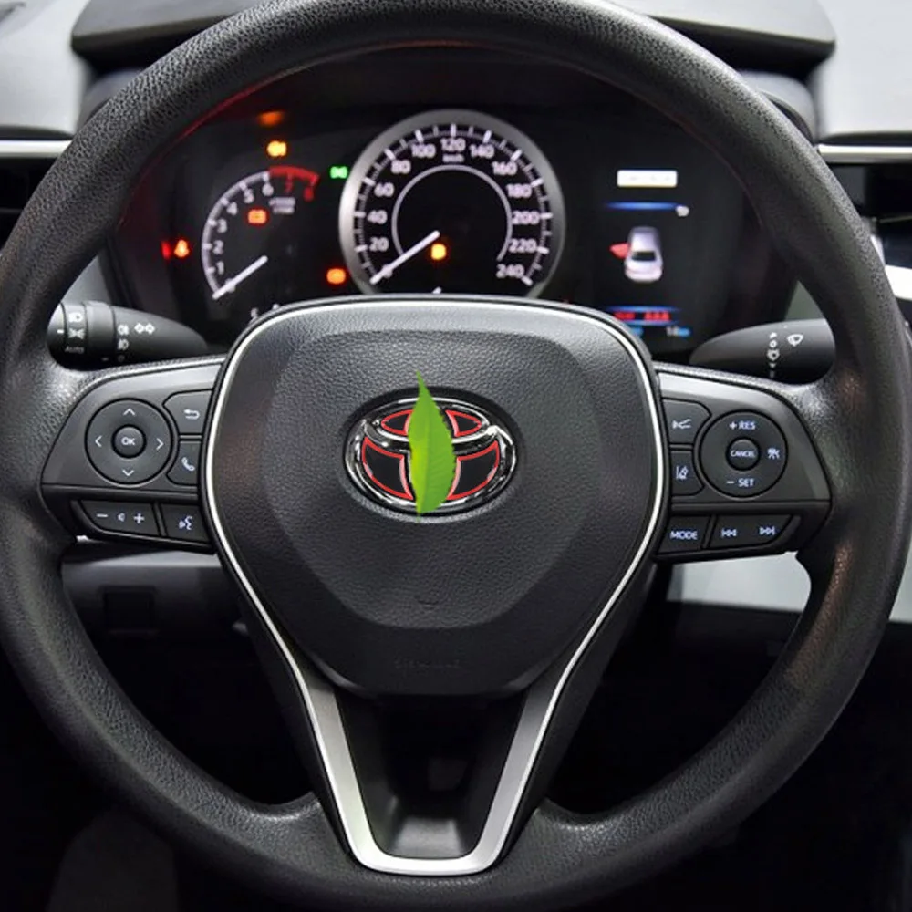 Автомобильный Стайлинг рулевое колесо Передняя Задняя эмблема значок Логотип