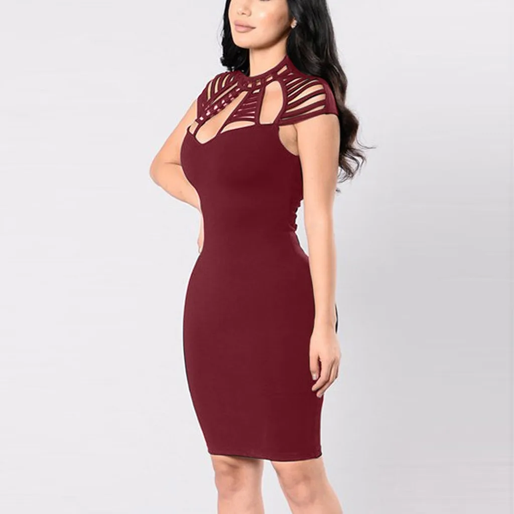 Сексуальное Клубное платье Лидер продаж с низким вырезом на спине 2018 Новое