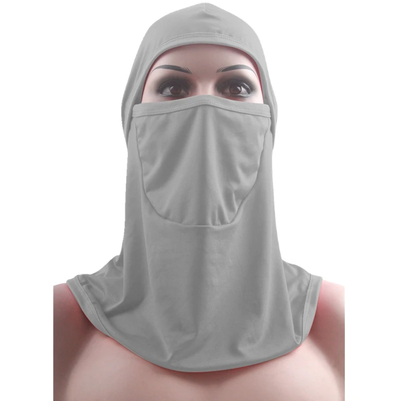 Женский хиджаб с полным покрытием burka мусульманский мгновенный шарф шапка