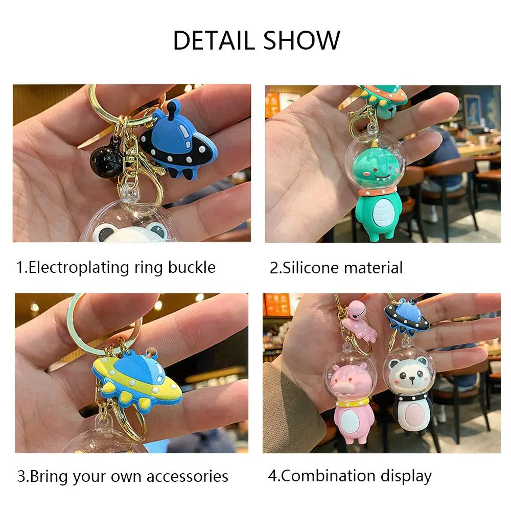 Астронавт креативный силиконовый маленький подарок украшения кукла пилот