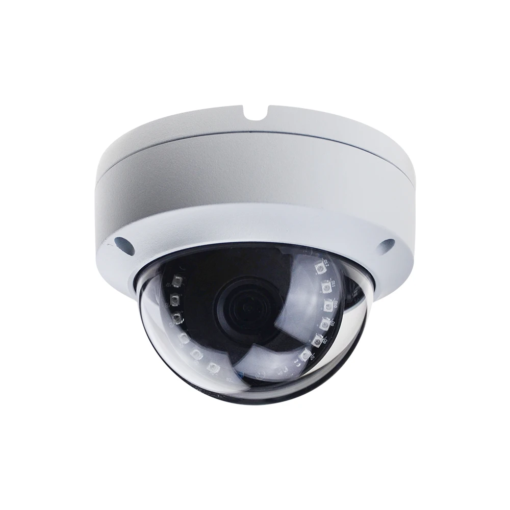 

Hikvision Compatible Dome 2MP HD 1080P IK10 IP66 POE IP Camera Security Camera IR 30m ONVIF H.265 Plug&play with Hikvision NVR